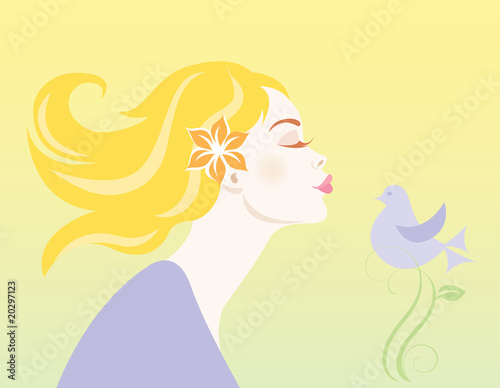 A springtime muse