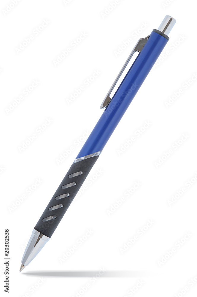 Blue ball point pen Blue ball point pen