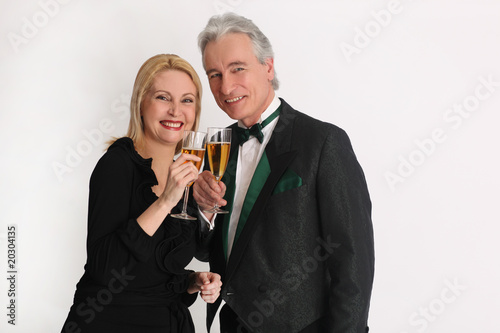 Photography Sekt anstoßen
