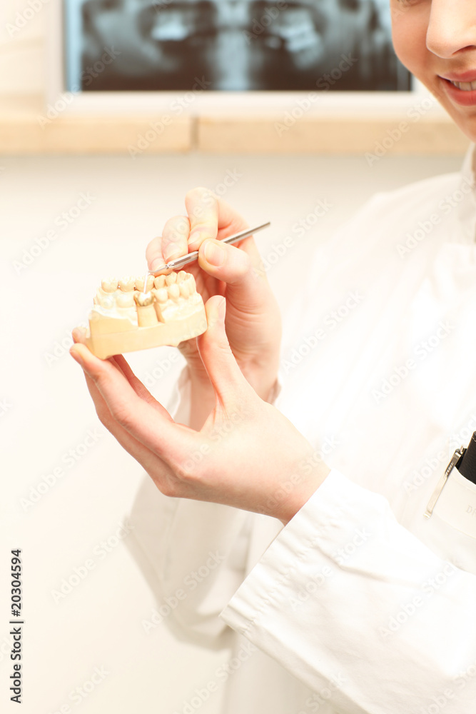 Obraz premium Zahnpflege