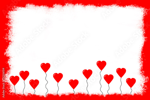 Valentinstag - Karte