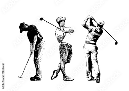 golf trio
