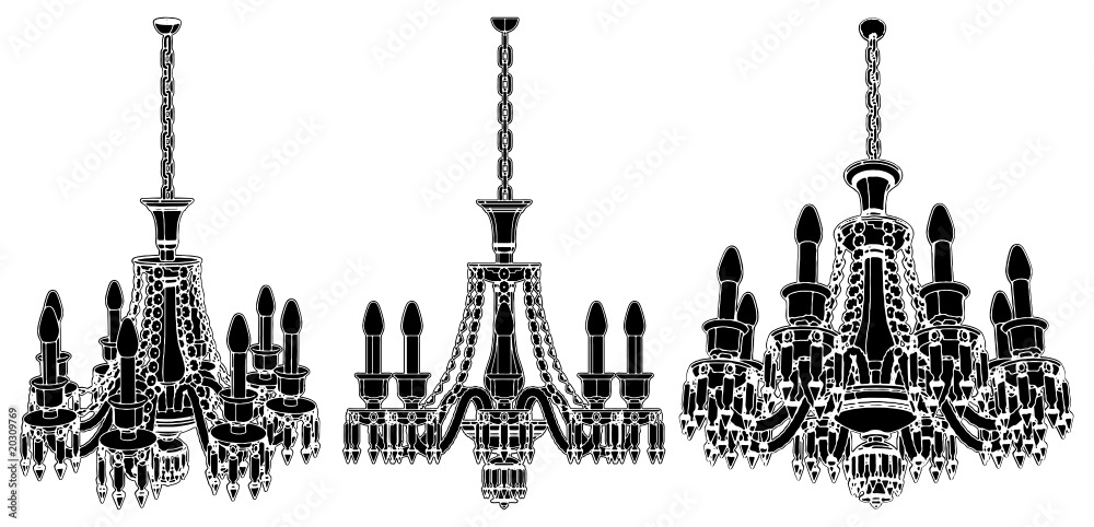 Luster Chandelier Vector 18 Luster Chandelier Vector 18