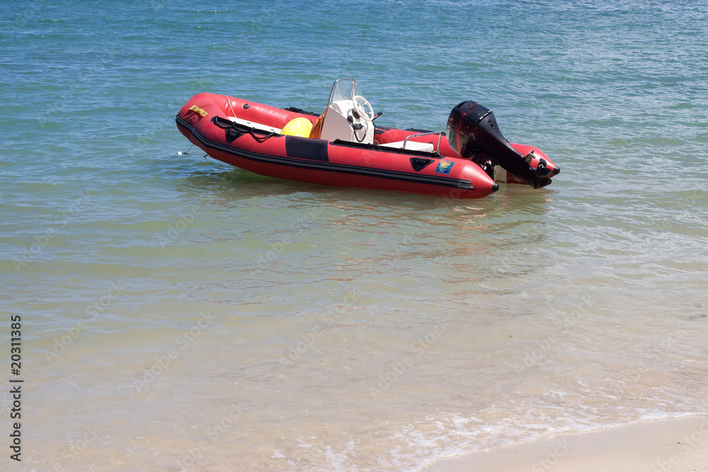 inflatable speed boat