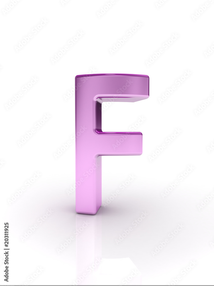 Letter F Letter F