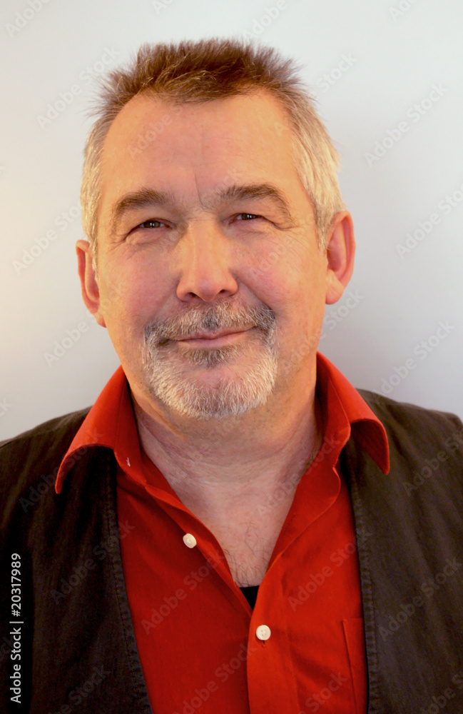 Obraz premium Freundlicher Mann