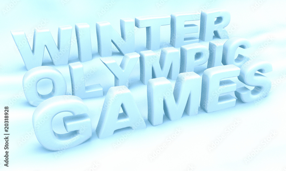 Fototapeta premium winter olympic games