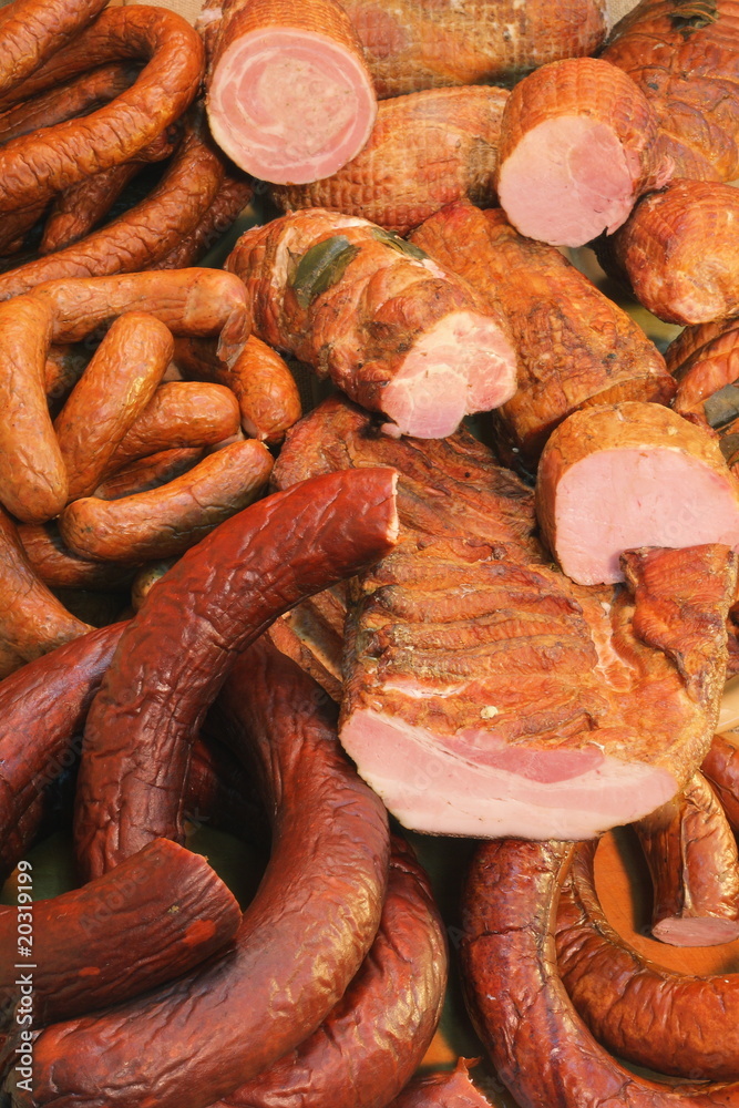 Fototapeta premium traditional smoked pork 2