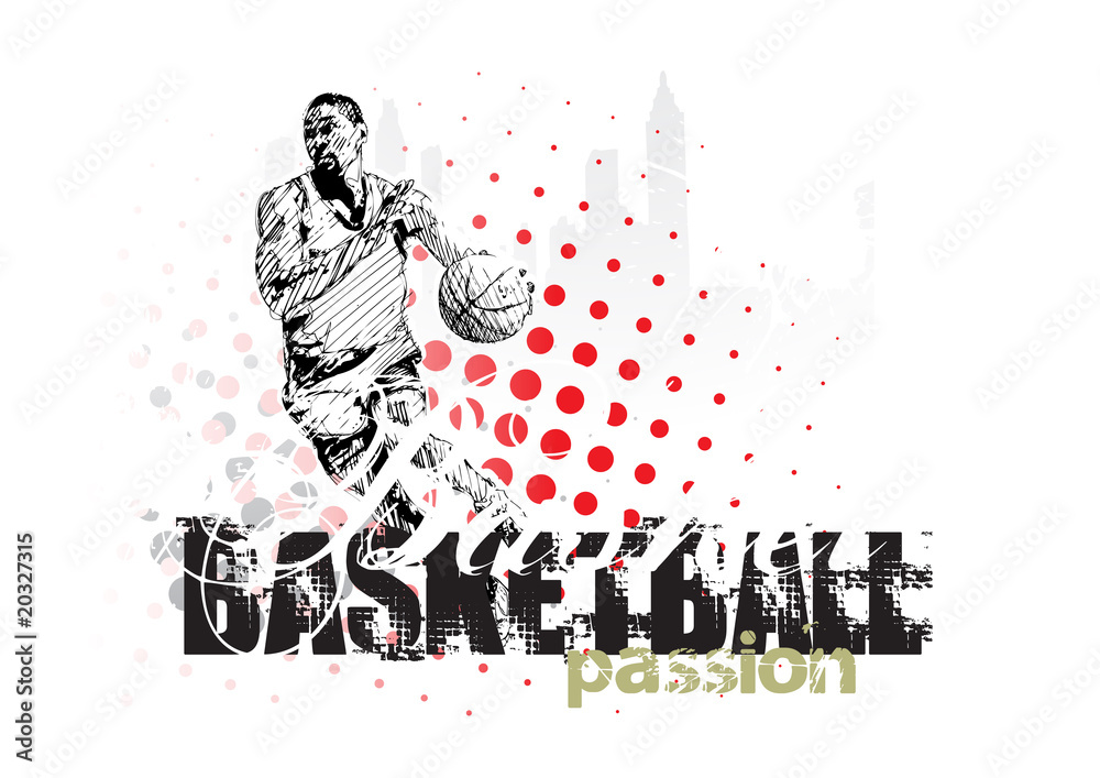 Fototapeta premium basketball 3