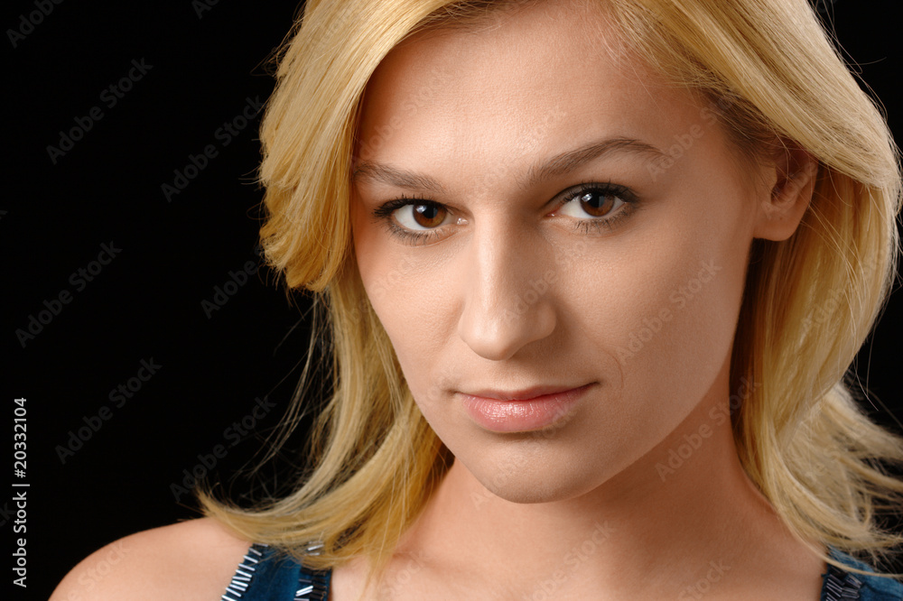 Fototapeta premium Portrait of a beautiful blonde