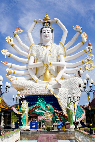 Statue of Shiva on Koh Samui island, Thailand