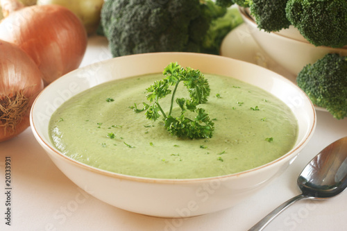 Cream of Broccoli Soup photo