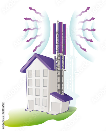 antenne telephonique d'immeuble