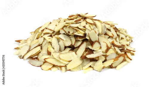 Photography Sliced almonds