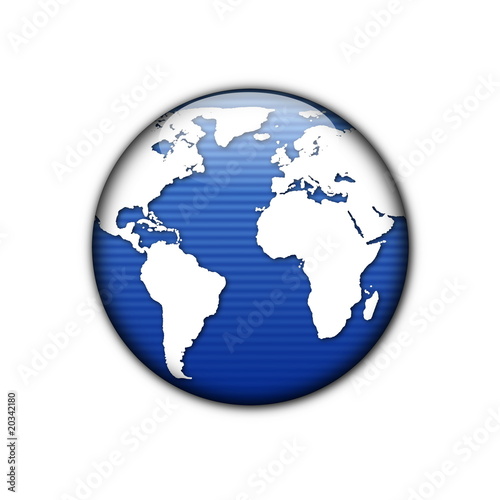 world map button