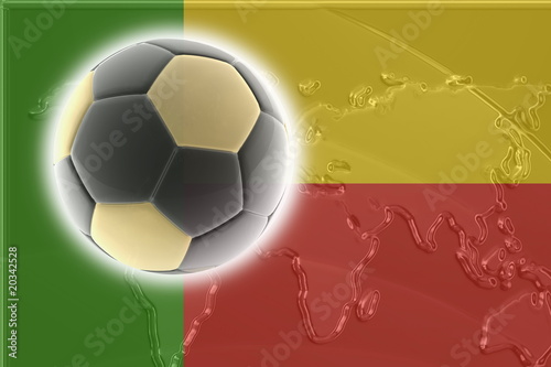 Flag of Benin soccer
