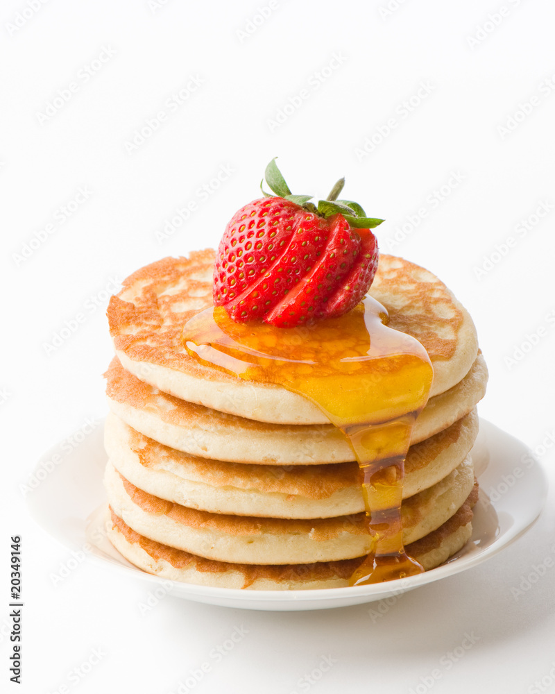 Pancakes With Maple Syrup