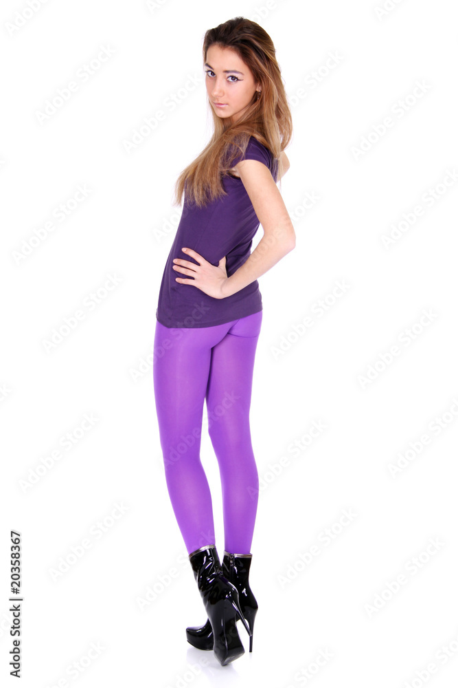 Attractive young fashion model Attractive young fashion model