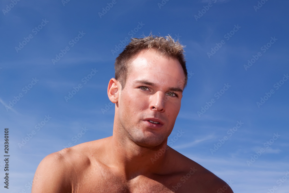 Handsome man