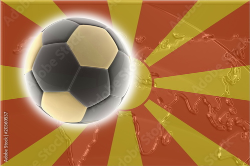 Flag of Macedonia soccer