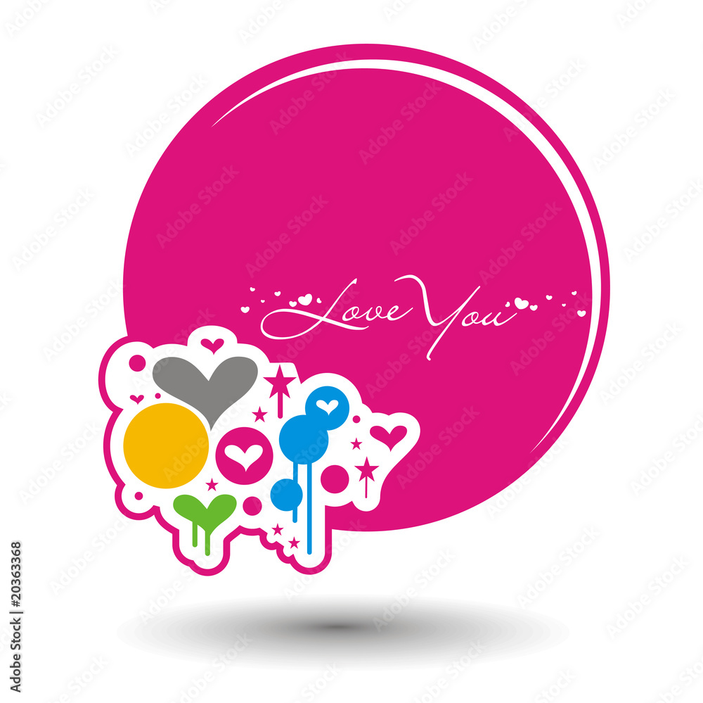 Valentine's day card Valentine's day card