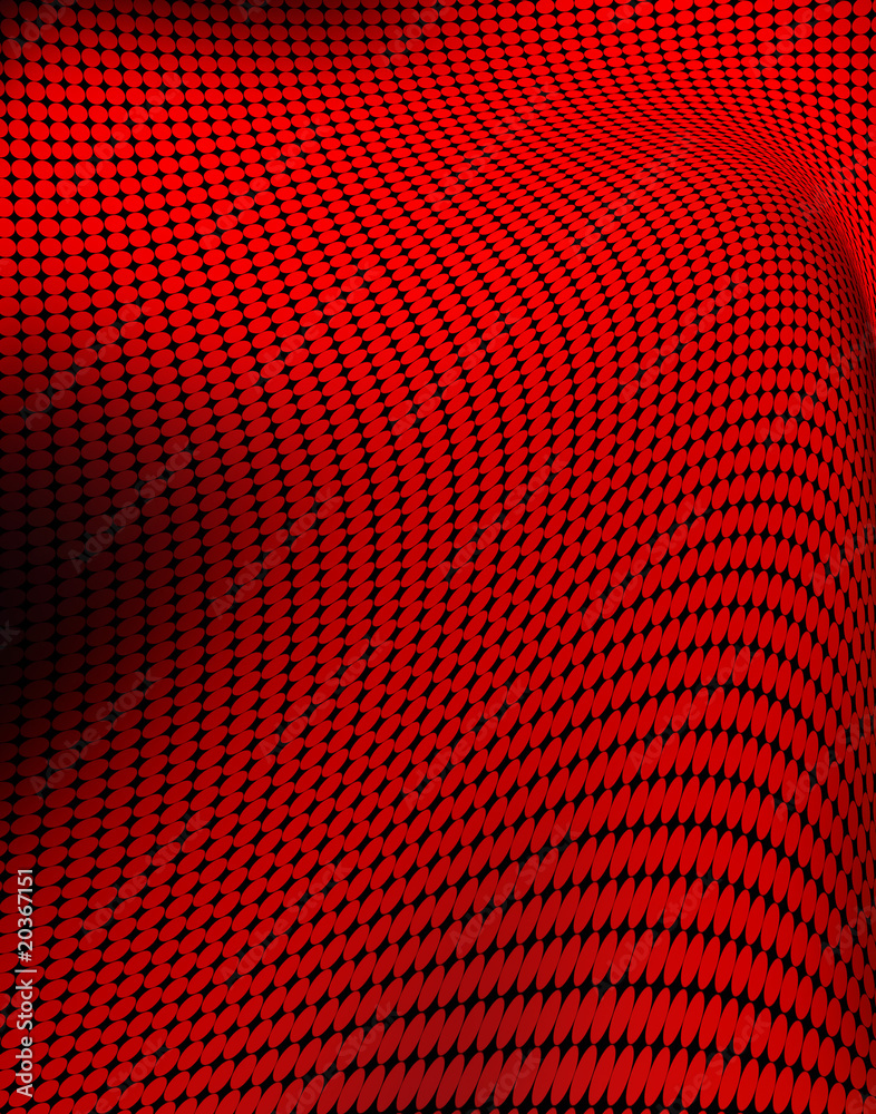 Fototapeta premium Distorted spot pattern
