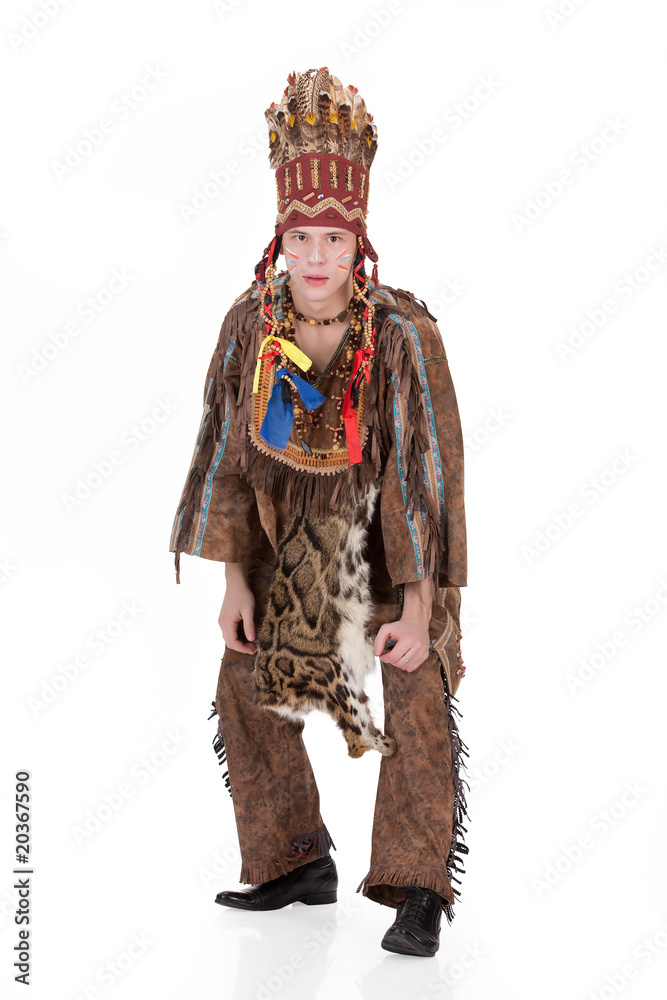Obraz premium Woman In Masquerade Clothing