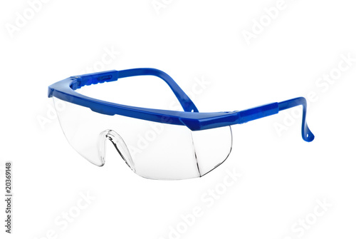 Obraz na płótnie Plastic safety goggles