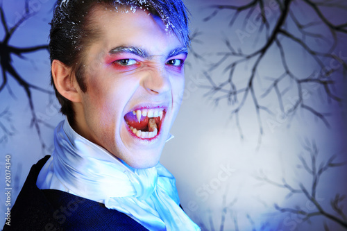 aggressive vampire photo