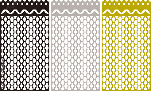 castle dot pattern