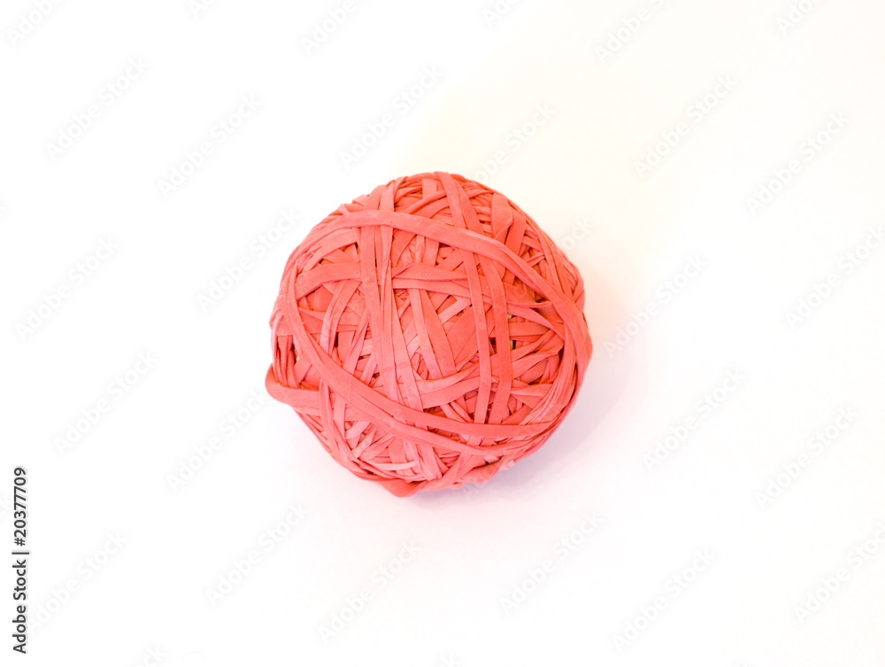 Rubber band ball Rubber band ball