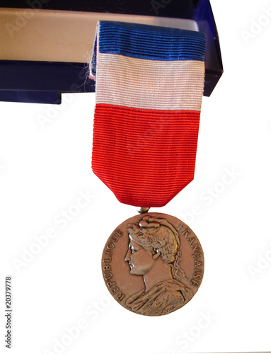 médaille du travail photo