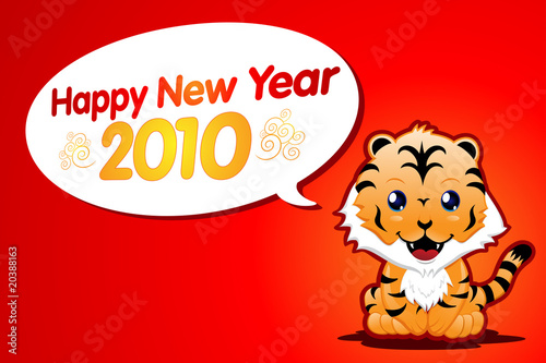 Cute Year of the tiger © kuzzie