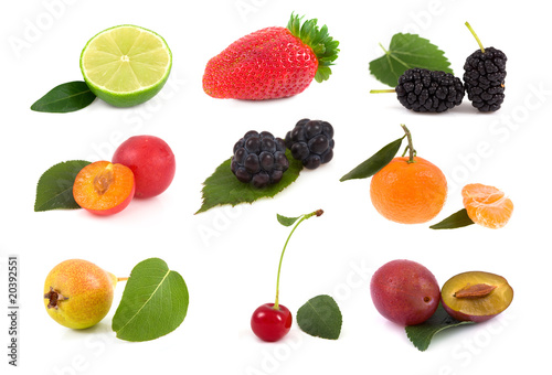 Fototapeta Naklejka Na Ścianę i Meble -  Collection fruit