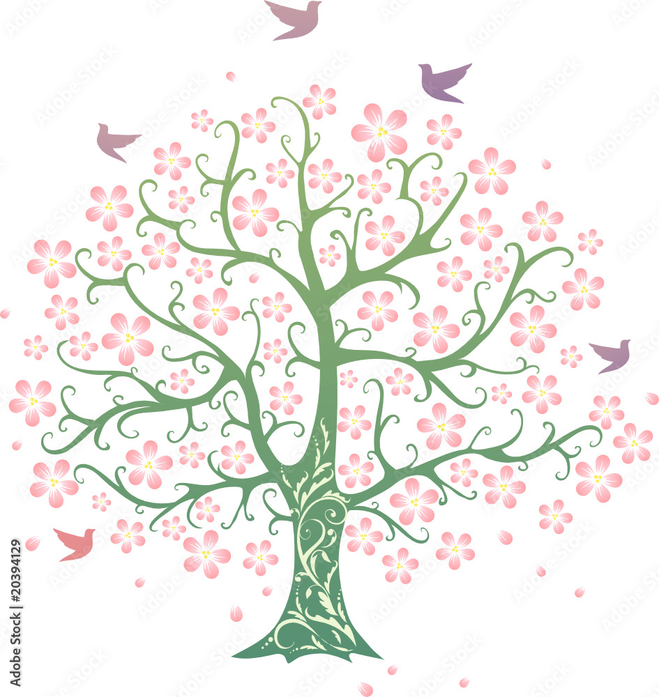 Fototapeta premium Spring tree
