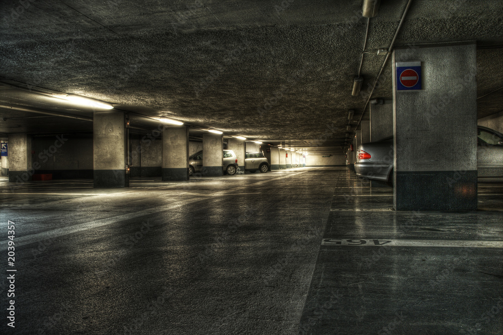 Fototapeta premium Parking HDR