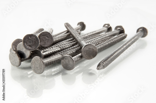 Steel ring shank nails