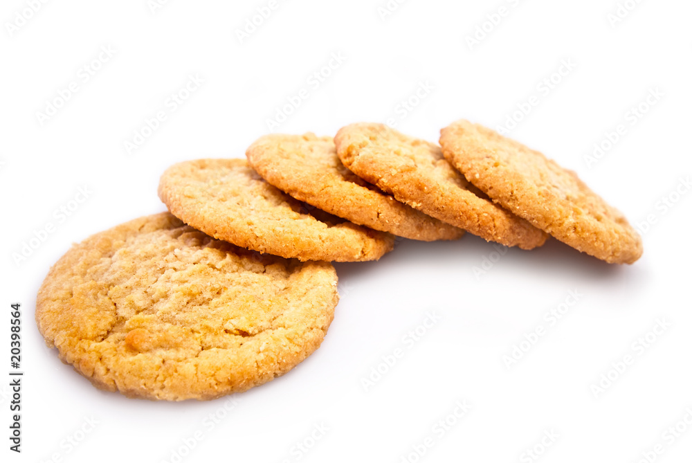 Sugar Cookies isolated on white background Sugar Cookies isolated on white background