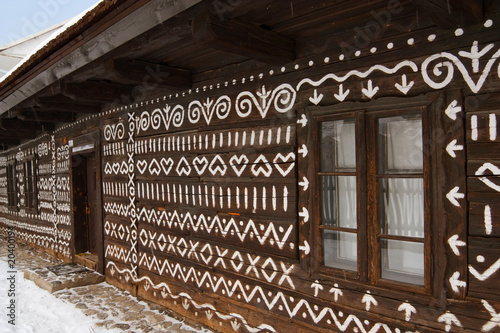embroidery motif cottage in cicmany