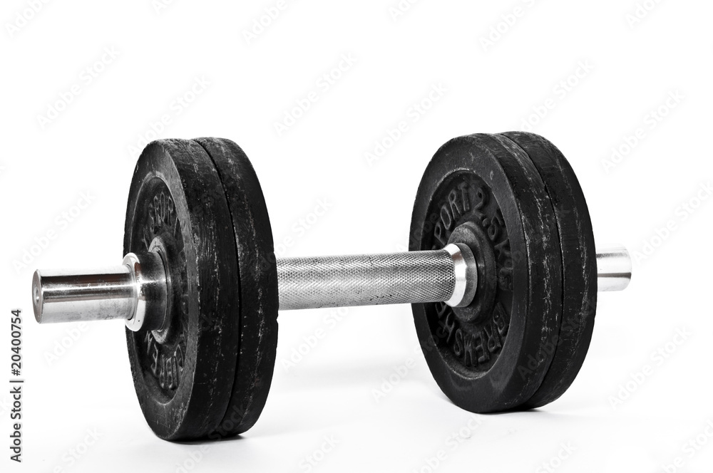 Naklejka premium Dumbbell