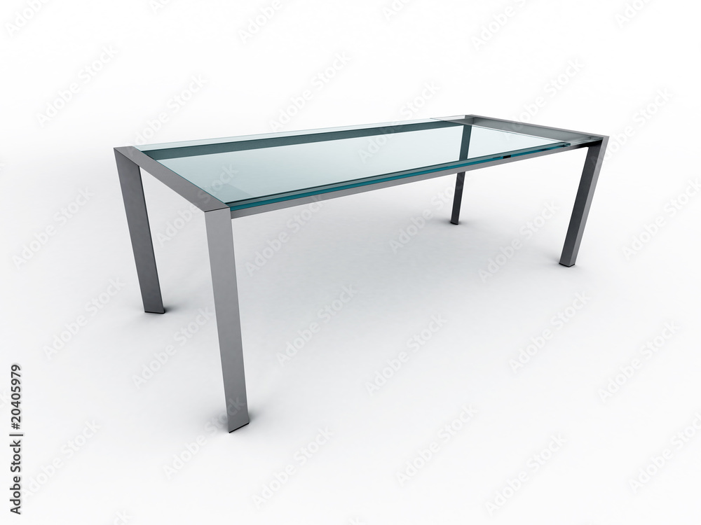 Glass table