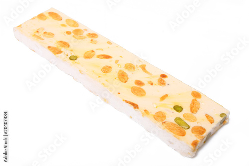 Barre de Nougat blanc