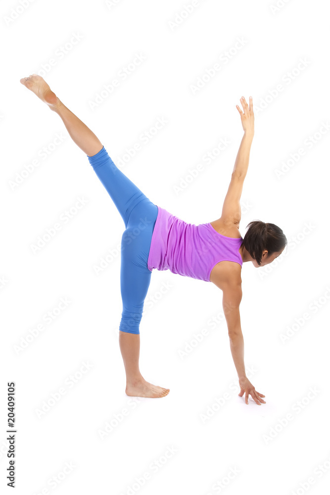 back view body stretch back view body stretch