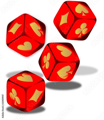 DADI POKER RED