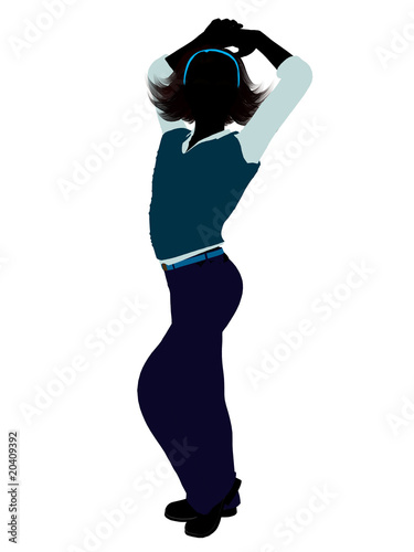 Teenager Illustration Silhouette © Kathy Gold