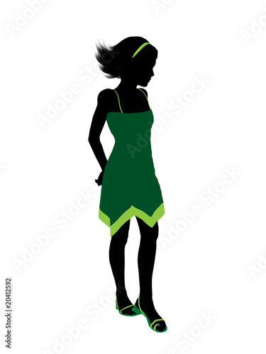 Teenager Illustration Silhouette