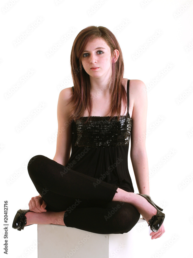 Fototapeta premium fashion girl