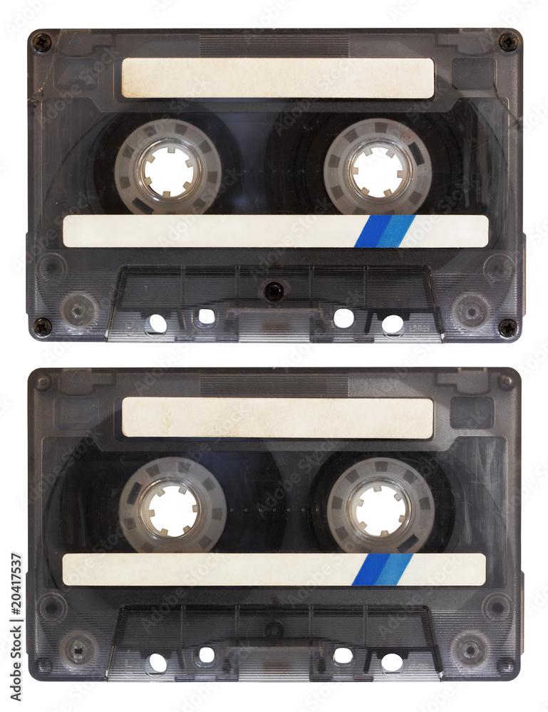 Naklejka premium audio cassette