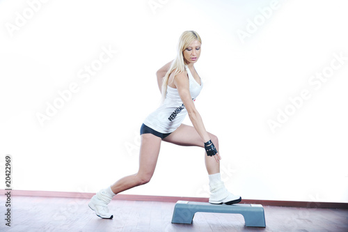 Fototapeta Naklejka Na Ścianę i Meble -  fitness woman