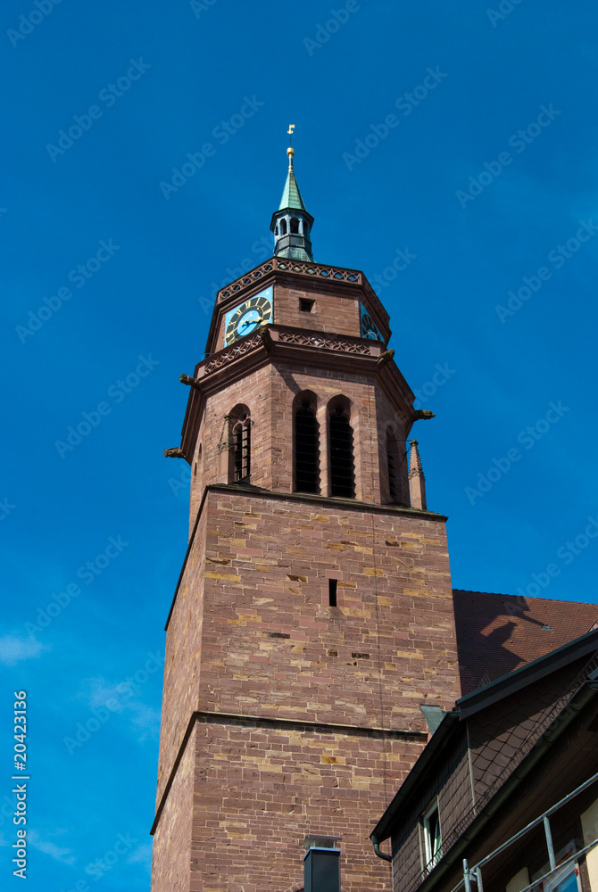 Medieval church in Stuttgart - Weil der Stadt, Germany